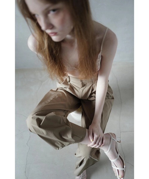 TRUNC（トランクエイティーエイト）の「Ice Touch Wide Pants（その他パンツ・レディース・ブラック/ベージュ・FREE）」の15枚目の写真