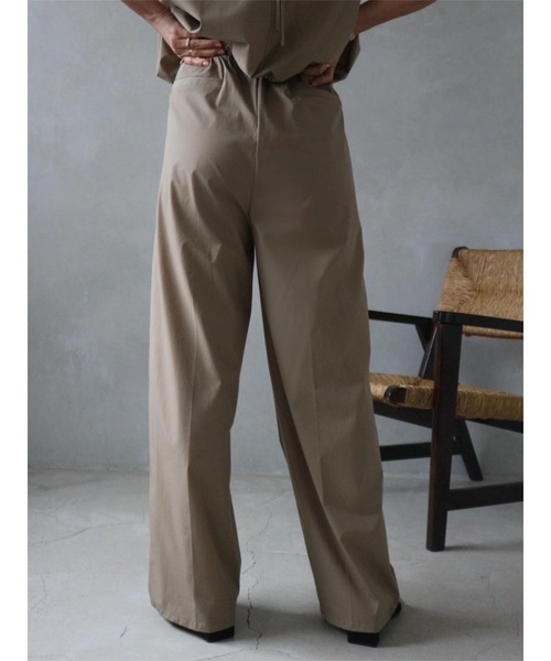 TRUNC（トランクエイティーエイト）の「Ice Touch Wide Pants（その他パンツ・レディース・ブラック/ベージュ・FREE）」の14枚目の写真