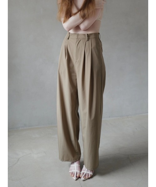 TRUNC（トランクエイティーエイト）の「Ice Touch Wide Pants（その他パンツ・レディース・ブラック/ベージュ・FREE）」の13枚目の写真