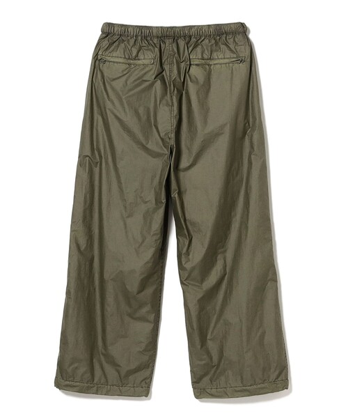 BEAMS（ビームス）の「ワイドストレートフィット ナイロン イージーパンツ（その他パンツ・メンズ・グレー/オリーブ・S/XL/L/M）」の8枚目の写真