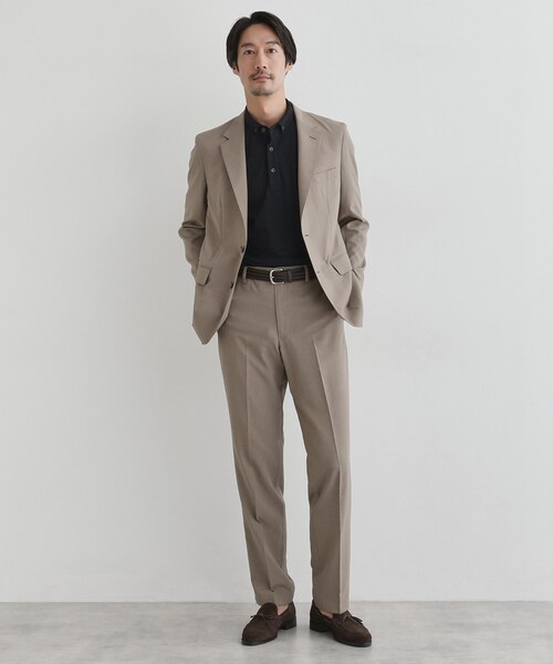 TAKEO KIKUCHI（タケオキクチ）の「レザーゴムメッシュベルト（ベルト・メンズ・ブラック/ダークブラウン・00）」の5枚目の写真