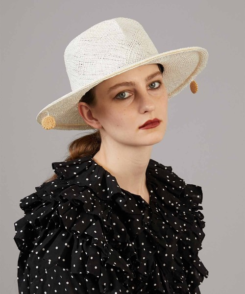 帽子 crinkle / La Maison de Lyllis BLUME fl セール】【crinkle crinkle crinkle】× La Maison de Lyllis summer