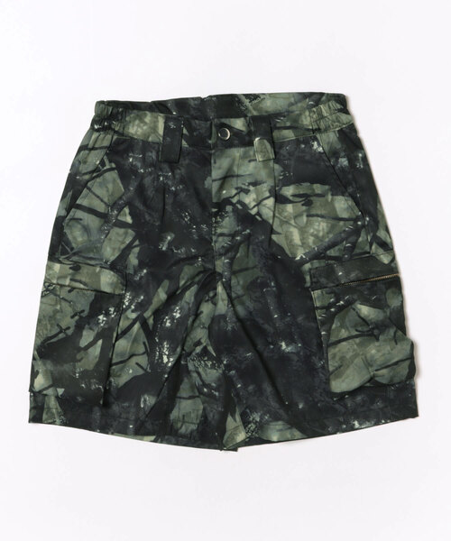 THE HITSS(ヒッツ)の「リアルツリーカモ ツイル ミリタリー カーゴショーツ(カーゴパンツ・メンズ・リアルツリーカモ・M/L/XL)」の1枚目の写真