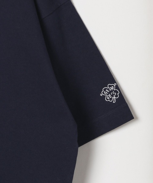 GEORGE'S（ジョージズ）の「ハンドグラフィックTシャツ（Tシャツ/カットソー・メンズ・ホワイト/ネイビー・LARGE/MEDIUM）」の20枚目の写真