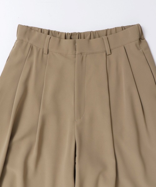 hunch(ハンチ)の「ポリツイル シアーワイドストレートパンツ(その他パンツ・レディース・ブラック/カーキ/ダークブラウン・FREE)」の19枚目の写真