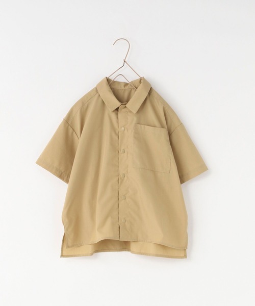 LOWRYS FARM（ローリーズファーム）の「ハーフスリーブシャツ　578288（シャツ/ブラウス・キッズ・カーキ/ベージュ/ブラック・110cm/120cm/130cm/140cm/150cm）」の17枚目の写真