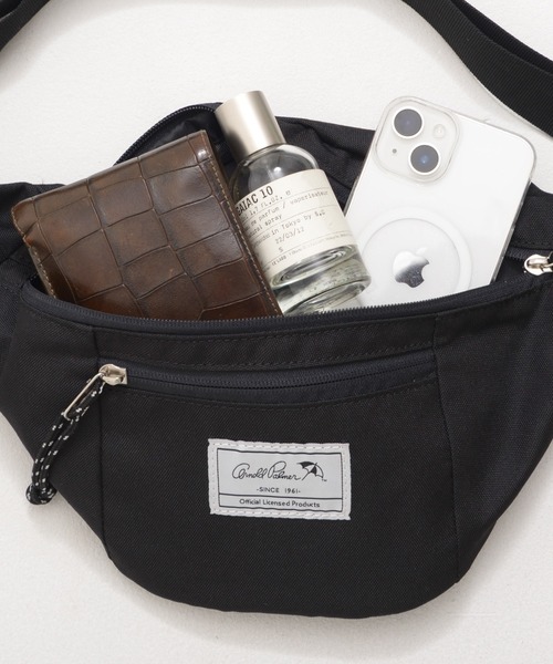 Arnold Palmer（アーノルドパーマー）の「10ポケット ボディバッグ（ボディバッグ/ウエストポーチ・レディース・レッド/ベージュ/ブラック・F）」の13枚目の写真