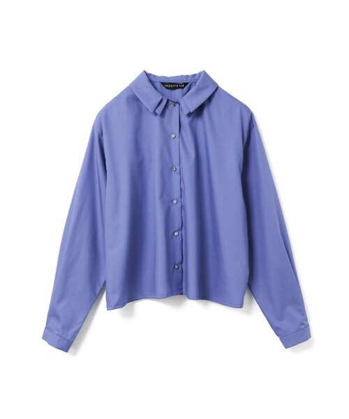mizuiro ind ダブルカラーシャツ（シャツ/ブラウス