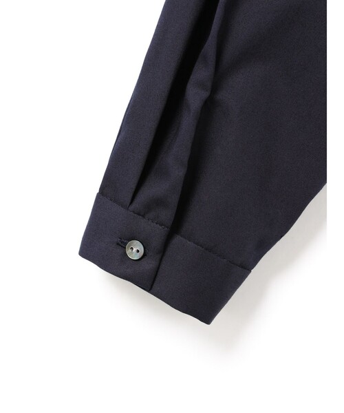 mizuiroind ダブルカラーシャツ　ブラック mizuiro ind ダブルカラーシャツ｜ MARcourt ONLINE STORE