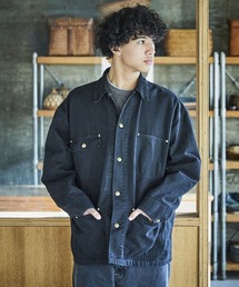 orslow US NAVY デニム ショールカラー ジャケット サイズ2 希少 orslow US NAVY デニム ショールカラー ジャケット サイズ2 希少