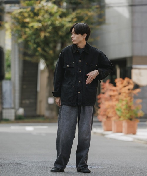 オアスロウ カバーオール サイズ0 orSlow/オアスロウ RELAX FIT OXFORD COVERALL カバーオール