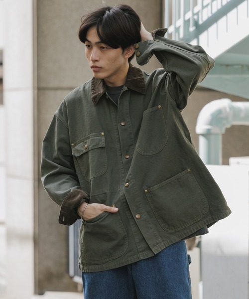 【orslowオアスロウ】ナイロンセットアップ メンズ orSlow/オアスロウ RELAX FIT OXFORD COVERALL カバーオール