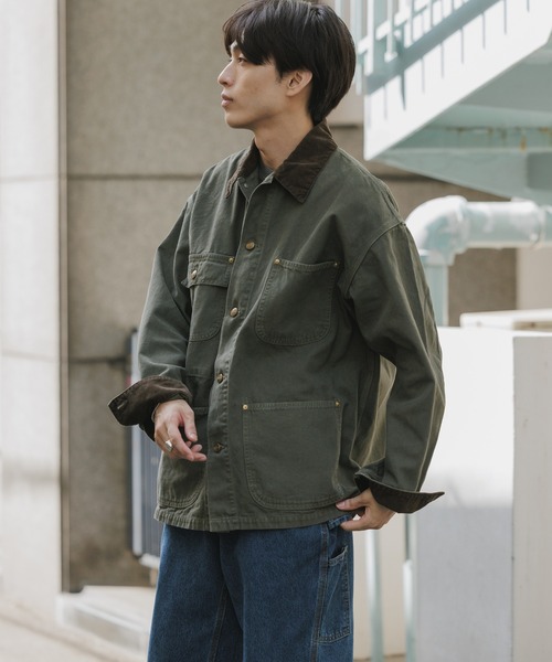 Orslow カバーオール　シャツ　メンズ　レディース orSlow カバーオール orSlow/オアスロウ RELAX FIT OXFORD
