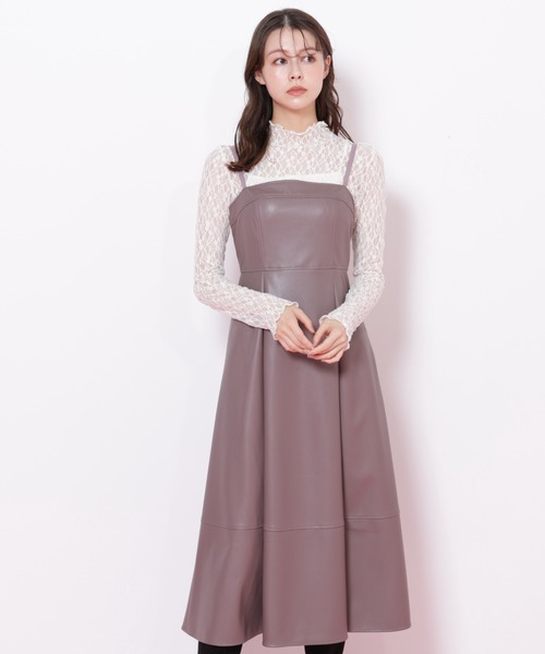JILL by JILL STUART(ジルバイジルスチュアート)の「◇バリエーションキャミワンピース(ワンピース・レディース・ブラウン/ホワイト・MEDIUM/SMALL)」の10枚目の写真