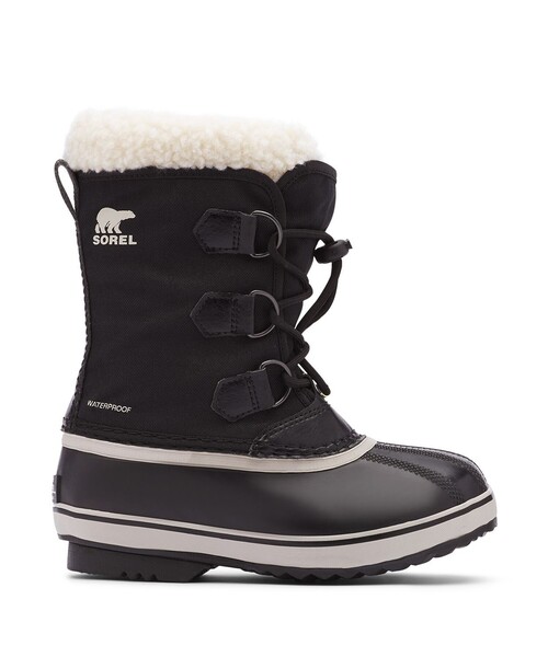 SOREL(ソレル)の「防水 防寒 軽量 SOREL/キッズ ユートパックナイロン ウォータープルーフ ブーツ/ソレル(ブーツ・キッズ・ブラック/ネイビー/パープル/グレー・22.0cm/20.0cm/24.0cm/21.0cm/23.0cm/19.0cm)」の9枚目の写真