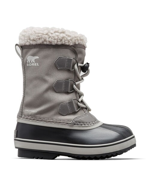 SOREL(ソレル)の「防水 防寒 軽量 SOREL/キッズ ユートパックナイロン ウォータープルーフ ブーツ/ソレル(ブーツ・キッズ・ブラック/ネイビー/パープル/グレー・22.0cm/20.0cm/24.0cm/21.0cm/23.0cm/19.0cm)」の13枚目の写真