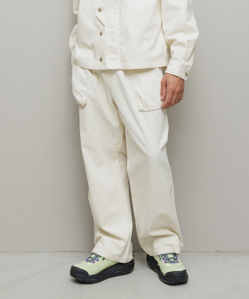 BAL（バル）の「HERRINGBONE CREW  PANT（その他パンツ・メンズ・アイボリー/ブラック/カーキ・3/2/1）」の7枚目の写真