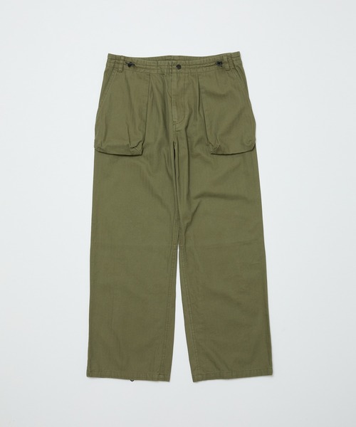 BAL（バル）の「HERRINGBONE CREW  PANT（その他パンツ・メンズ・アイボリー/ブラック/カーキ・3/2/1）」の19枚目の写真