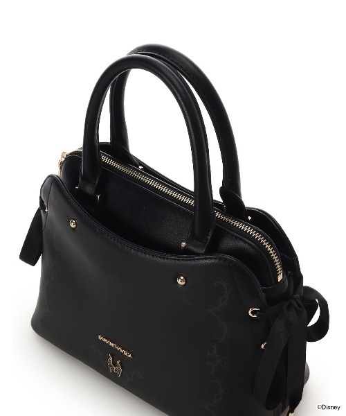 SAMANTHAVEGA（サマンサベガ）の「ディズニーヴィランズコレクション 「マレフィセント」　ハンドバッグ（ハンドバッグ・レディース・ブラック・FREE）」の4枚目の写真