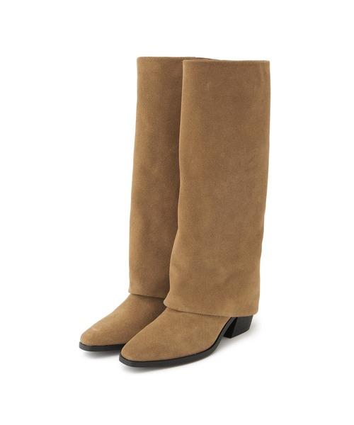 REMME(レメ)の「【REMME/レメ】カバーロングブーツ(ブーツ・レディース・ブラウン系/ブラック・38/36/37)」の6枚目の写真