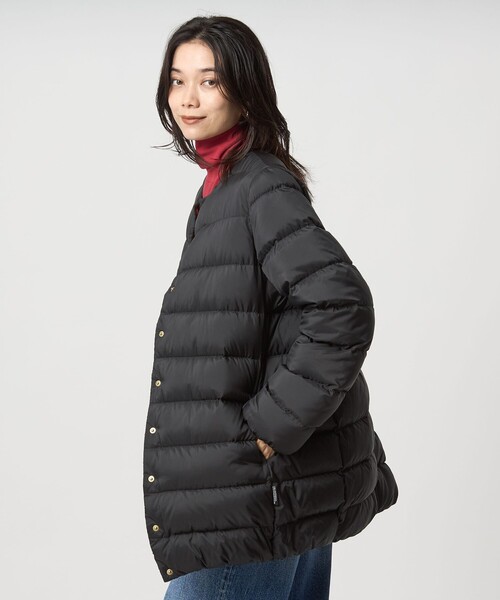 Traditional Weatherwear(トラディショナルウェザーウェア)の「【別注】<Traditional Weatherwear>ロング ダウン コート(ダウンジャケット/コート・レディース・ブラック/オリーブ・34/36)」の10枚目の写真