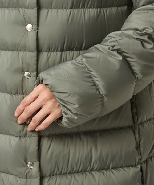 Traditional Weatherwear(トラディショナルウェザーウェア)の「【別注】<Traditional Weatherwear>ロング ダウン コート(ダウンジャケット/コート・レディース・ブラック/オリーブ・34/36)」の15枚目の写真