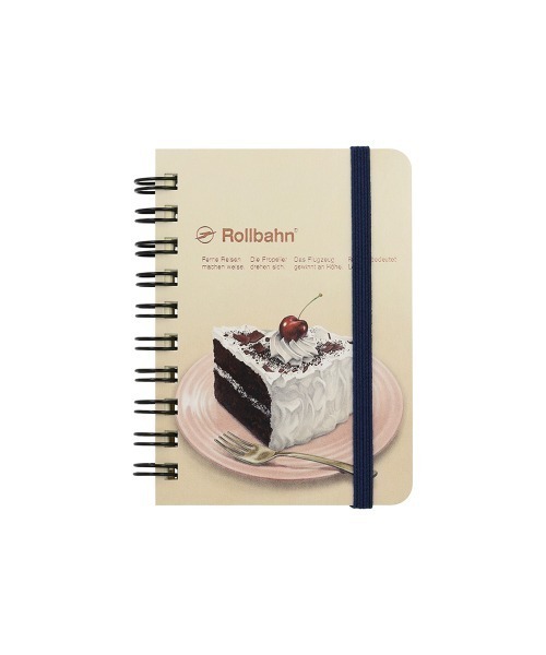 Rollbahn(ロルバーン)の「アメリカンスイーツ ロルバーン ポケット付メモ ミニ(手帳/メモ帳・レディース・ダークグリーン/クリーム/ブルー/オレンジ/ダークブルー/ブラウン・FREE)」の3枚目の写真