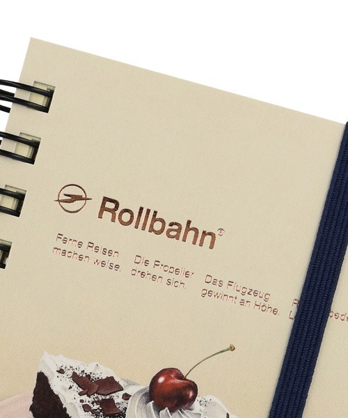 Rollbahn(ロルバーン)の「アメリカンスイーツ ロルバーン ポケット付メモ ミニ(手帳/メモ帳・レディース・ダークグリーン/クリーム/ブルー/オレンジ/ダークブルー/ブラウン・FREE)」の10枚目の写真