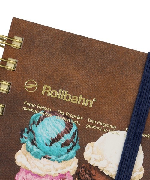 Rollbahn(ロルバーン)の「アメリカンスイーツ ロルバーン ポケット付メモ ミニ(手帳/メモ帳・レディース・ダークグリーン/クリーム/ブルー/オレンジ/ダークブルー/ブラウン・FREE)」の11枚目の写真