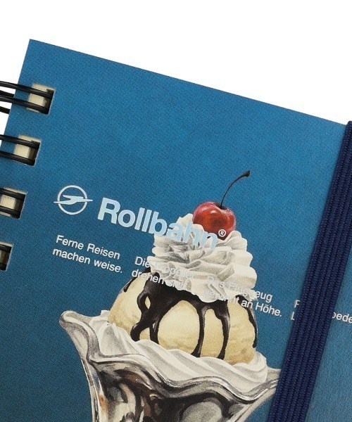 Rollbahn(ロルバーン)の「アメリカンスイーツ ロルバーン ポケット付メモ ミニ(手帳/メモ帳・レディース・ダークグリーン/クリーム/ブルー/オレンジ/ダークブルー/ブラウン・FREE)」の14枚目の写真