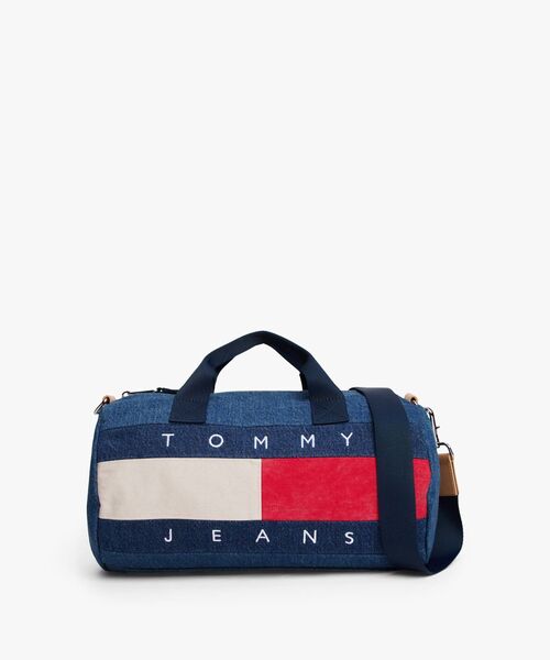 tommy jeans（トミー ジーンズ）の「デニムミニダッフルバッグ（ショルダーバッグ・レディース・インディゴブルー・FREE）」の11枚目の写真