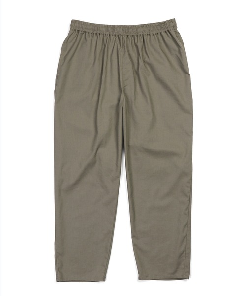 The DUFFER of ST.GEORGE（ザダファーオブセントジョージ）の「LINEN BLEND COOLMAX EASY WIDE PANTS：セットアップ 麻混クールマックス テーパード イージーワイドパンツ（その他パンツ・メンズ・ネイビー/グレイッシュベージュ・X-LARGE/LARGE/MEDIUM/SMALL）」の12枚目の写真