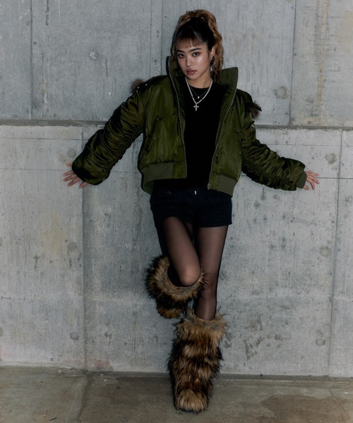 フード付きMA1（MA-1）｜GOSSIP CLUB（ゴシップクラブ）のファッション