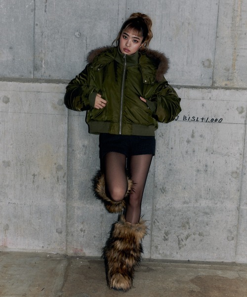 フード付きMA1（MA-1）｜GOSSIP CLUB（ゴシップクラブ）のファッション