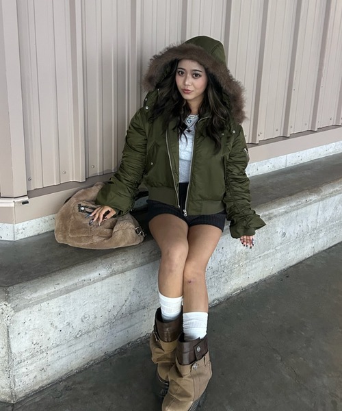 フード付きMA1（MA-1）｜GOSSIP CLUB（ゴシップクラブ）のファッション