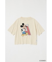 Disney SERIES CREATED by MUS（ディズニーシリーズクリエイテッドバイエムユーエス）の「MD ALPHABET KIDS Tシャツ（Tシャツ/カットソー）」