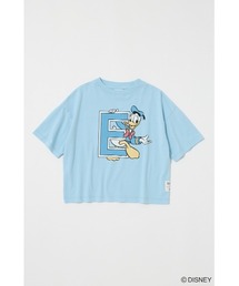 Disney SERIES CREATED by MUS（ディズニーシリーズクリエイテッドバイエムユーエス）の「MD ALPHABET KIDS Tシャツ（Tシャツ/カットソー）」