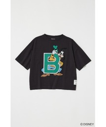 Disney SERIES CREATED by MUS（ディズニーシリーズクリエイテッドバイエムユーエス）の「MD ALPHABET KIDS Tシャツ（Tシャツ/カットソー）」