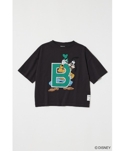 Disney SERIES CREATED by MUS（ディズニーシリーズクリエイテッドバイエムユーエス）の「MD ALPHABET KIDS Tシャツ（Tシャツ/カットソー・キッズ・ブルー/ブラック/ベージュ/パープル/ホワイト/ピンク・100/130）」の14枚目の写真