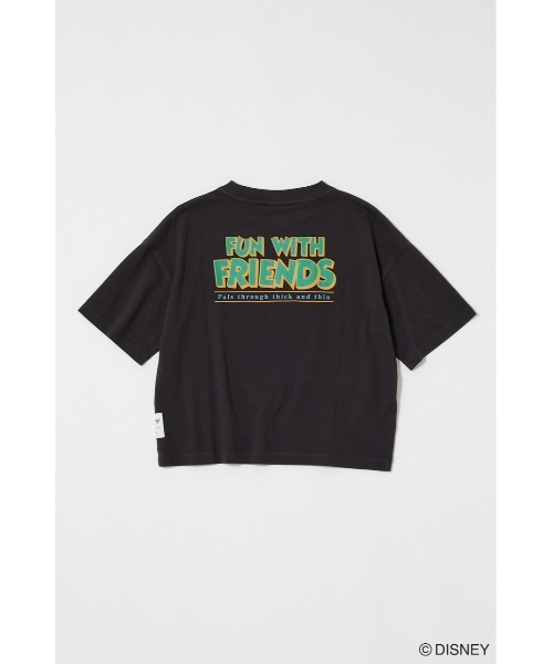 Disney SERIES CREATED by MUS（ディズニーシリーズクリエイテッドバイエムユーエス）の「MD ALPHABET KIDS Tシャツ（Tシャツ/カットソー・キッズ・ブルー/ブラック/ベージュ/パープル/ホワイト/ピンク・100/130）」の11枚目の写真