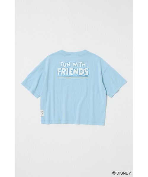 Disney SERIES CREATED by MUS（ディズニーシリーズクリエイテッドバイエムユーエス）の「MD ALPHABET KIDS Tシャツ（Tシャツ/カットソー・キッズ・ブルー/ブラック/ベージュ/パープル/ホワイト/ピンク・100/130）」の12枚目の写真