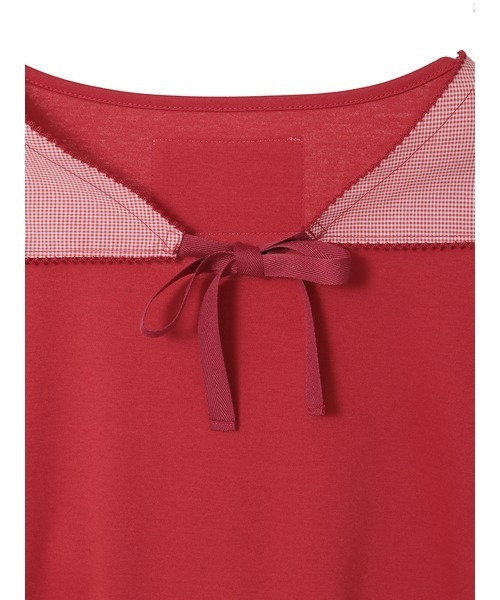 PINK HOUSE（ピンクハウス）の「テディベア刺繍ギンガムバンダナ付き