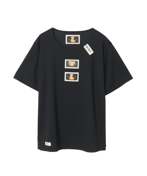 PINK HOUSE（ピンクハウス）の「テディベア刺繍ギンガムバンダナ付き