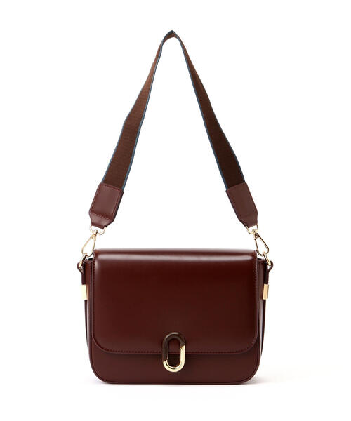 FREE'S MART（フリーズマート）の「◆レトロフラップショルダー（ハンドバッグ・レディース・ホワイト/ブラウン/レッド/ブラック・ﾌﾘ-）」の10枚目の写真