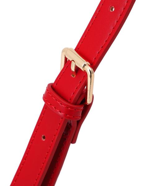 FREE'S MART（フリーズマート）の「◆レトロフラップショルダー（ハンドバッグ・レディース・ホワイト/ブラウン/レッド/ブラック・ﾌﾘ-）」の16枚目の写真