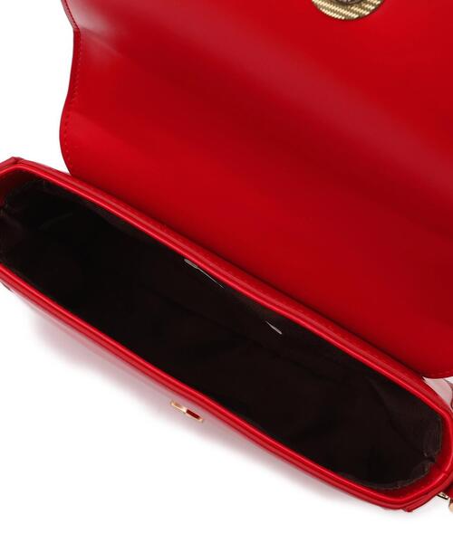 FREE'S MART（フリーズマート）の「◆レトロフラップショルダー（ハンドバッグ・レディース・ホワイト/ブラウン/レッド/ブラック・ﾌﾘ-）」の18枚目の写真