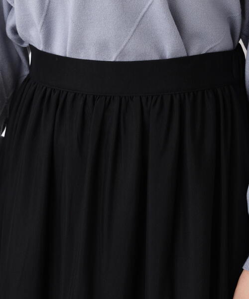 PROPORTION BODY DRESSING（プロポーションボディドレッシング）の「チュールティアードスカート / 1215220922（スカート・レディース・ブラック/ホワイト系その他・MEDIUM/P/S）」の13枚目の写真