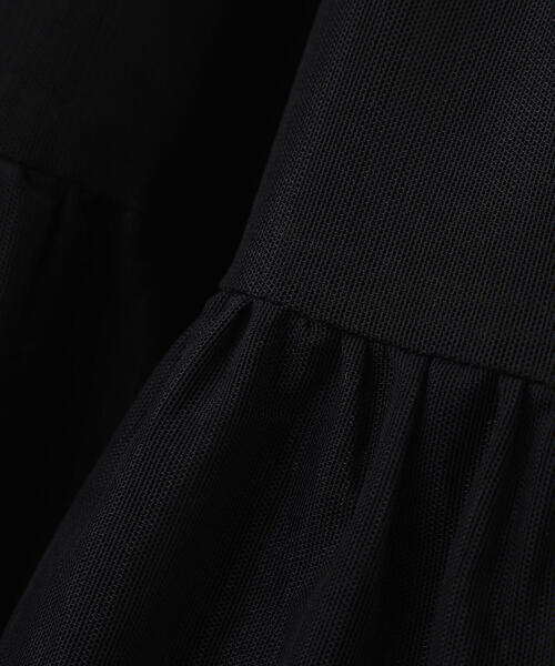 PROPORTION BODY DRESSING（プロポーションボディドレッシング）の「チュールティアードスカート / 1215220922（スカート・レディース・ブラック/ホワイト系その他・MEDIUM/P/S）」の15枚目の写真