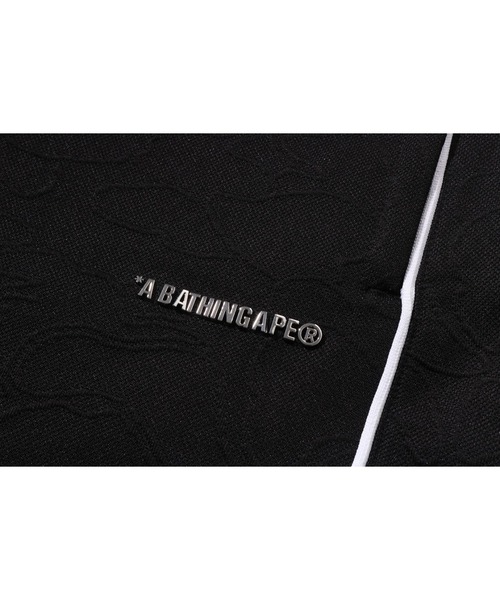 A BATHING APE（アベイシングエイプ）の「LINE CAMO JACQUARD METAL LOGO RELAXED FIT TRACK SWEAT PANTS（その他パンツ・メンズ・ブラック/ブラウン・MEDIUM/SMALL/LARGE/X-LARGE/XX-LARGE）」の7枚目の写真