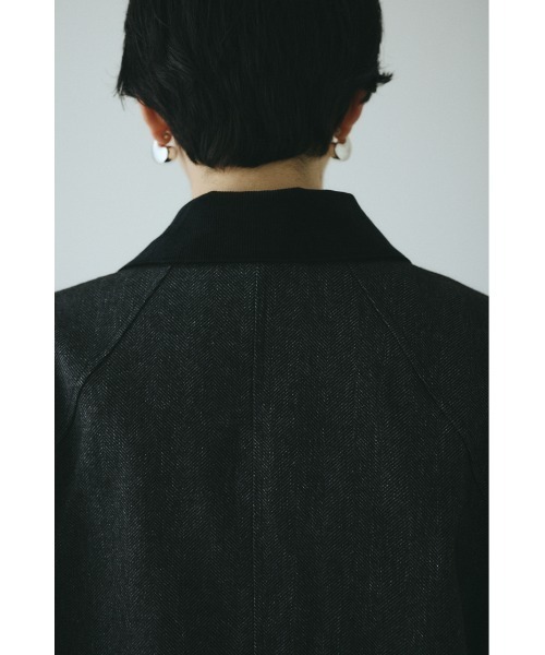 HeRIN.CYE(ヘリンドットサイ)の「Herringbone loose jacket ヘリンボーンルーズジャケット(その他アウター・レディース・ブラウン/ブラック・FREE)」の16枚目の写真